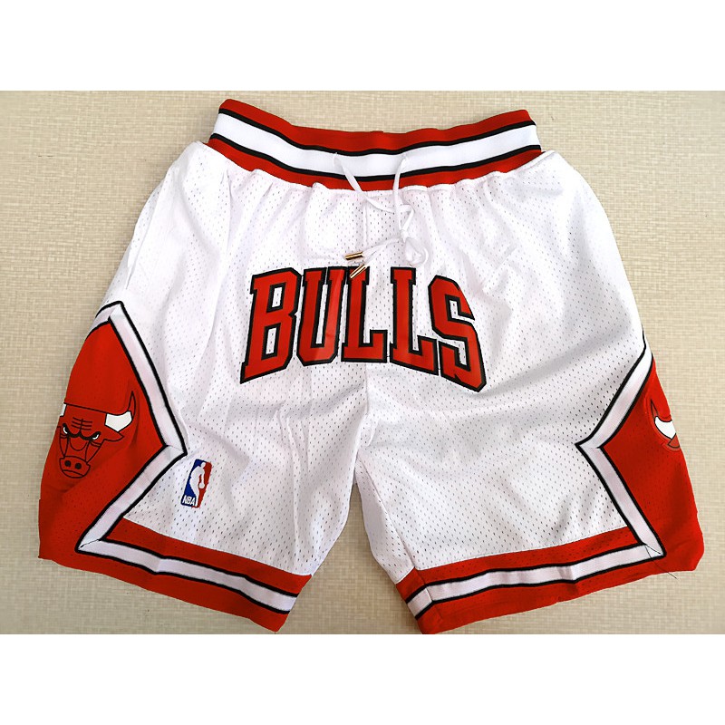 bulls white shorts