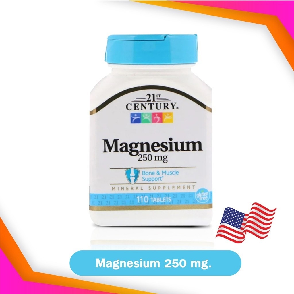 (Exp2024) Magnesium 21st Century, Magnesium, 250 mg (110 tablets