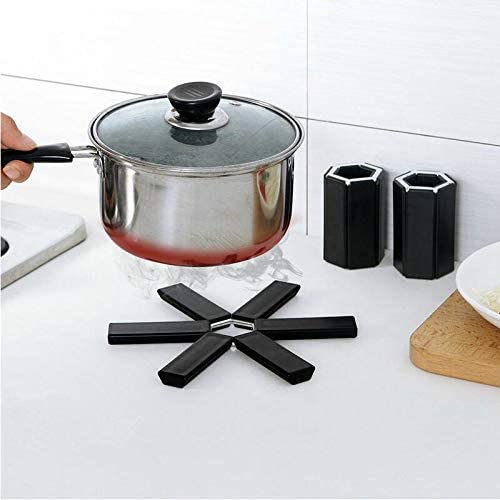 Foldable Trivets for Hot Pots and Pans, Folding Design Expandable
