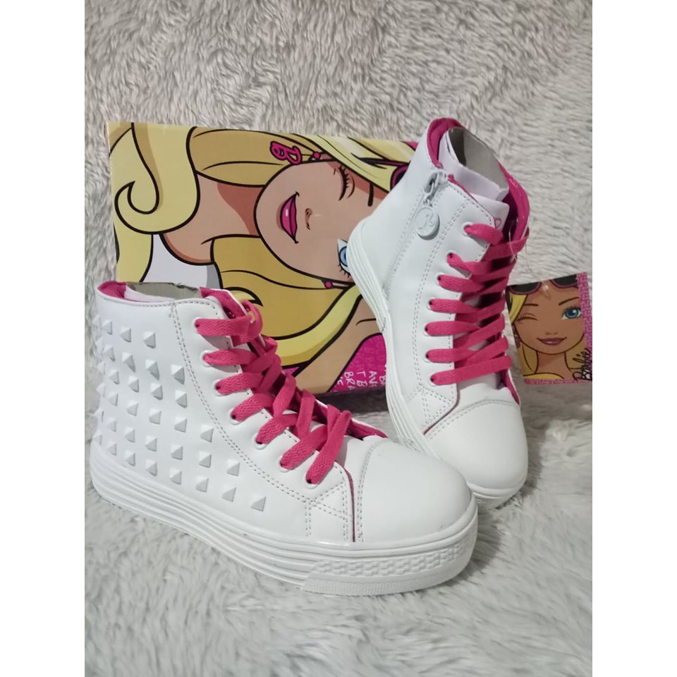 barbie white shoes