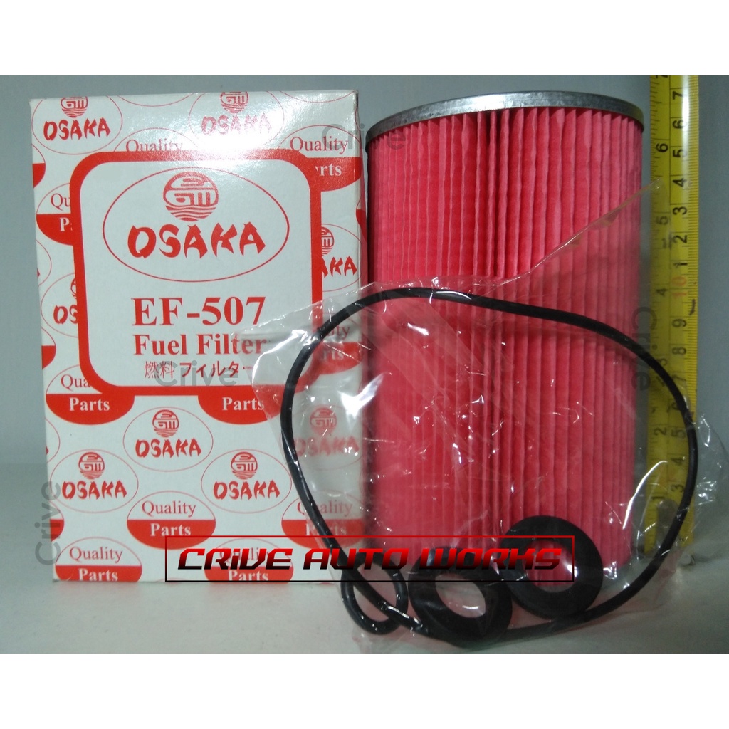 Osaka EF-507 (F-507) Fuel Filter for Isuzu [6RB1,6SD1,6WA1,8PB1,10PA1]  (EF507/F507/1-87810-207-0 | Shopee Philippines