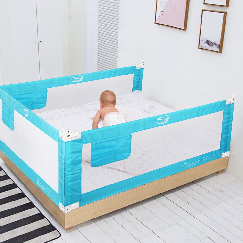 Havasshop Bed Rail Baby Bed Fence Safety Gate Baby Barrier For