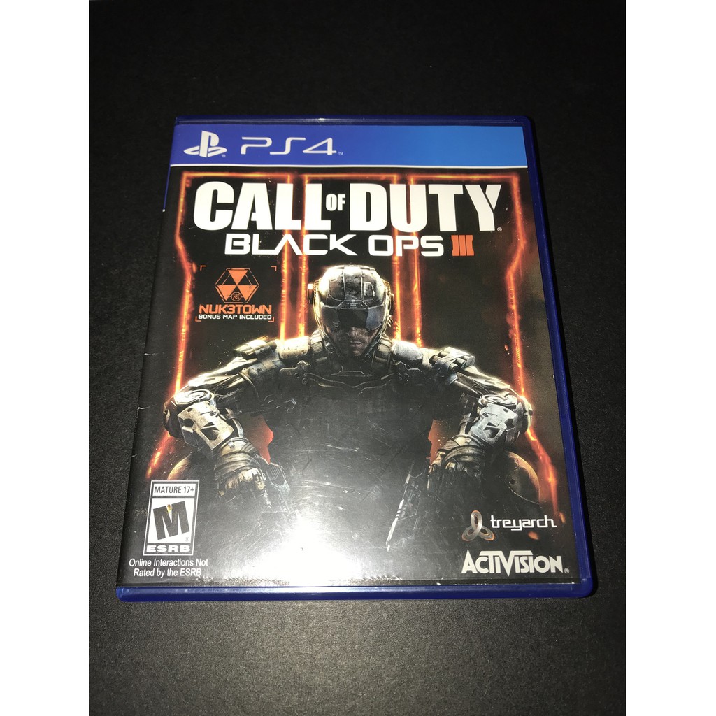 Playstation Ps4 Games Call Of Duty Black Ops Iii Shopee Philippines