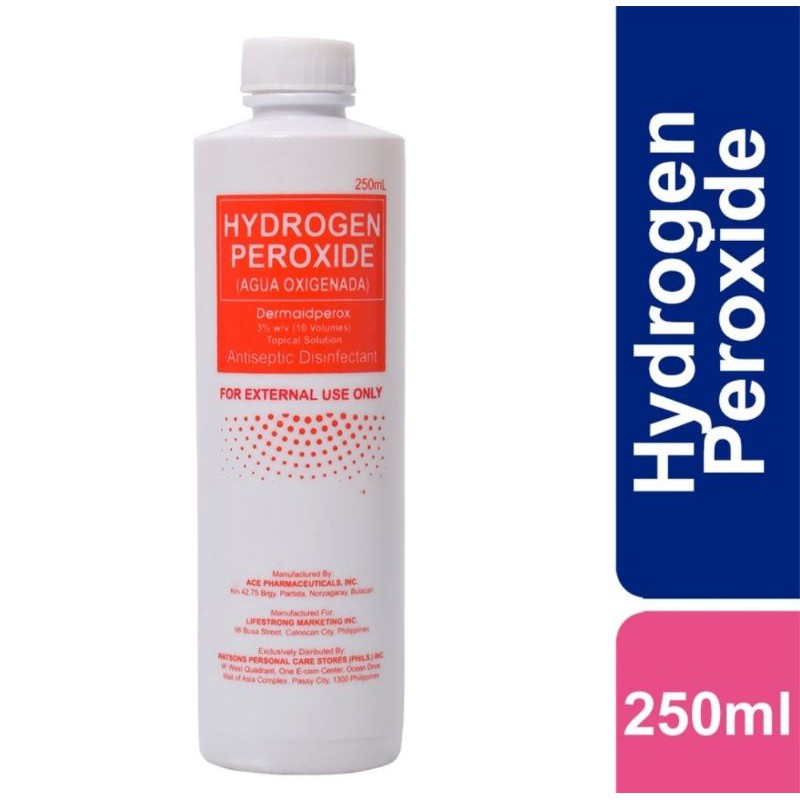 Dermaid Hydrogen Peroxide 10v 250ml Shopee Philippines 