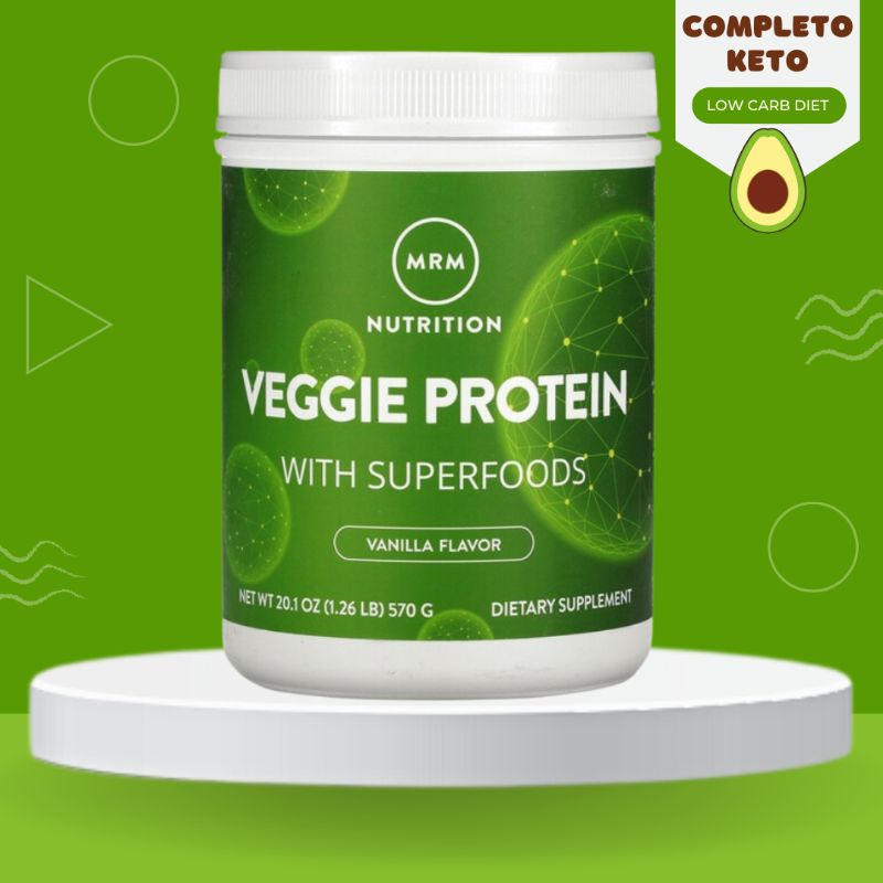 Completo Keto MRM Nutrition, Keto Friendly, Veggie Protein with Superfoods, Chocolate, 1.26 lb