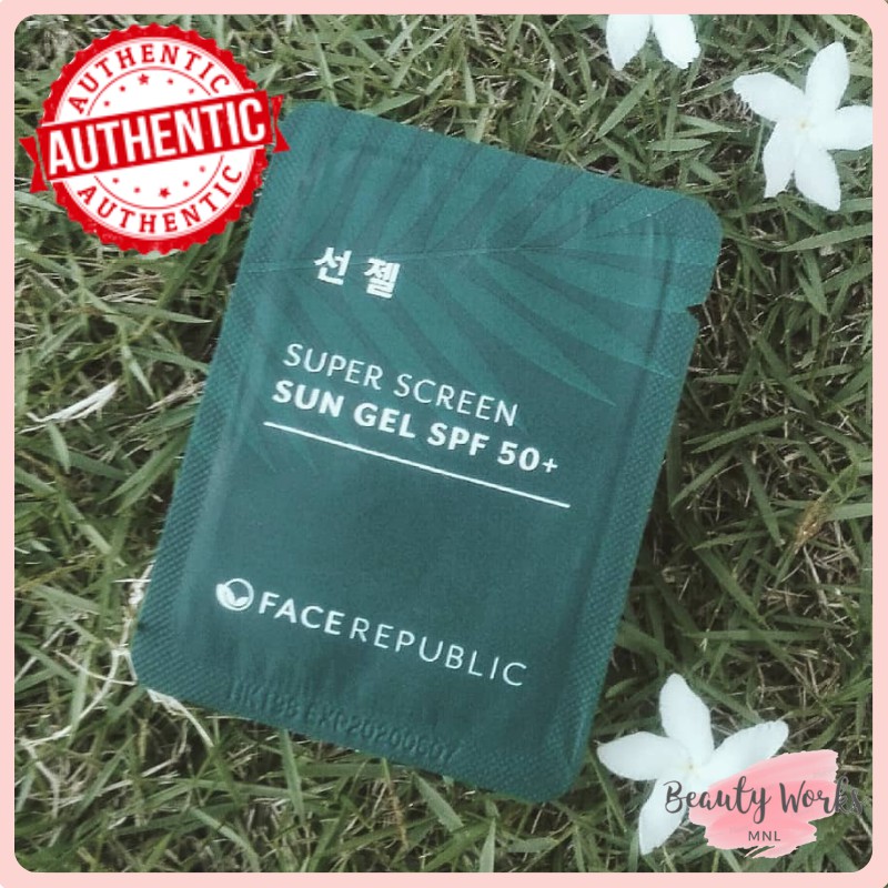 super screen sun gel spf 50