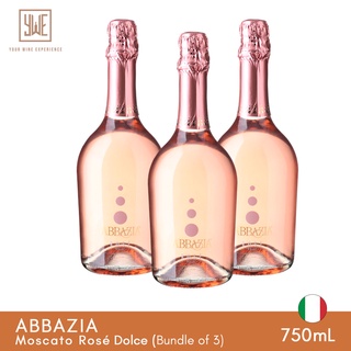 Abbazia Moscato Rose Dolce (Bundle of 3)