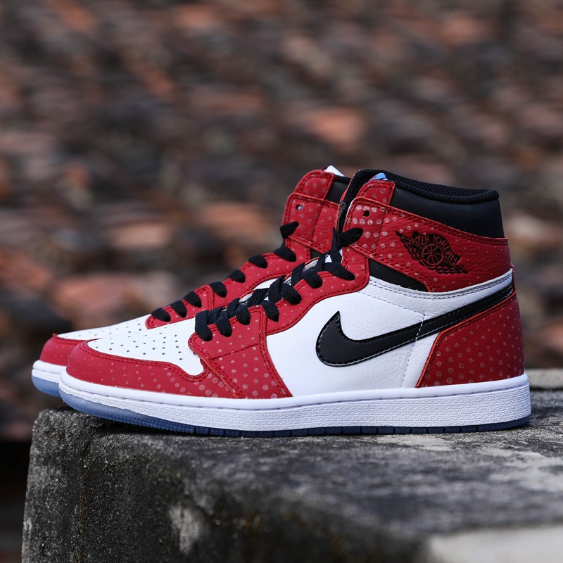 sensor Sombreado Inhibir Original Nike Air Jordan 1 High OG Origin Story Spiderman Spider Man |  Shopee Philippines