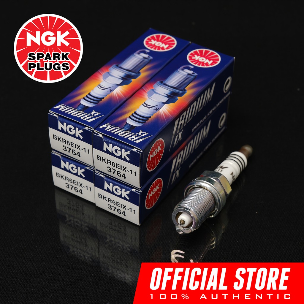 NGK Iridium IX Spark Plugs For BKR6E, BKR6E11, BKR6EYA11, Honda