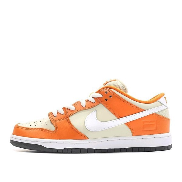 nike dunk orange box
