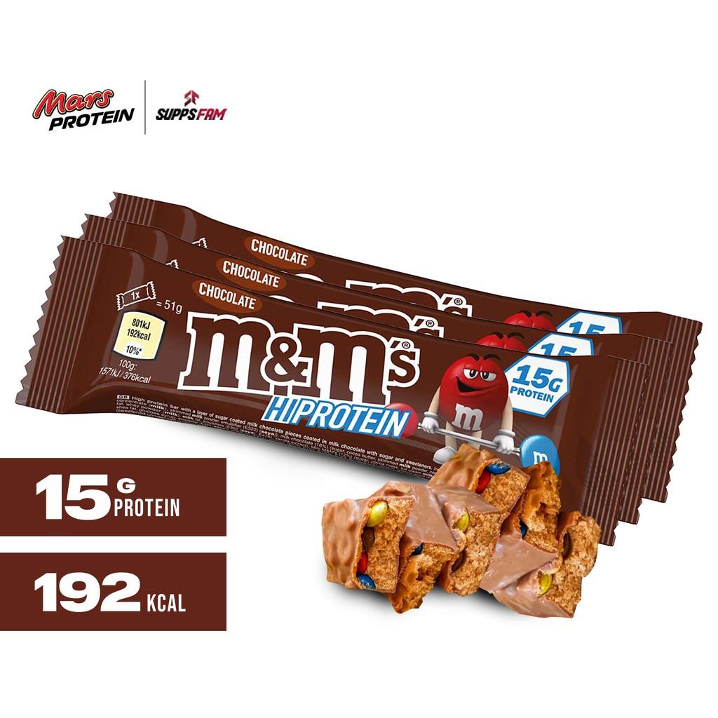 Mars M&M's Hi-Protein Bar - Peanut flavour - Official Mars