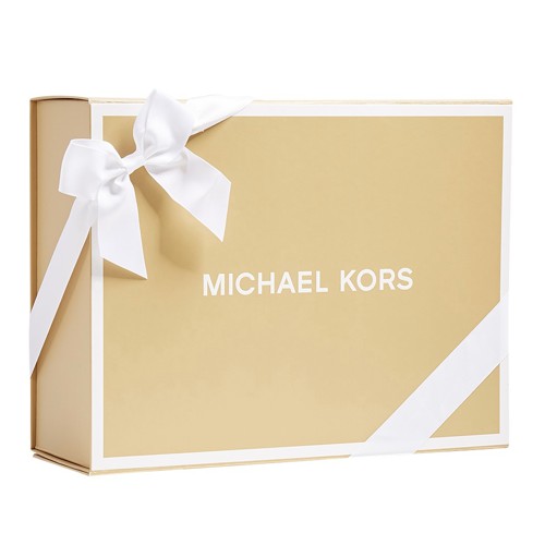 Michael Kors Empty Gift Box with Ribbon and Thank you Card | Shopee  Philippines