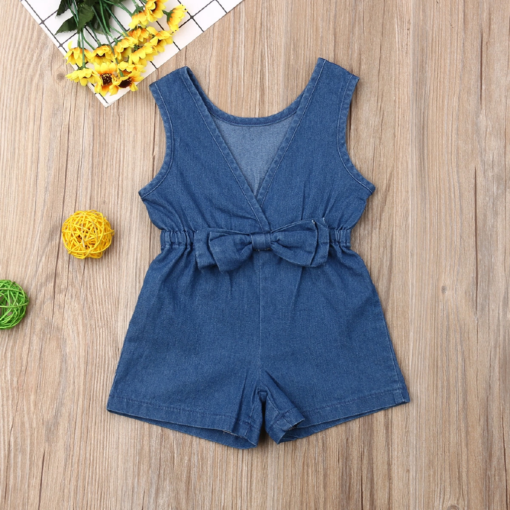 denim playsuit outfit