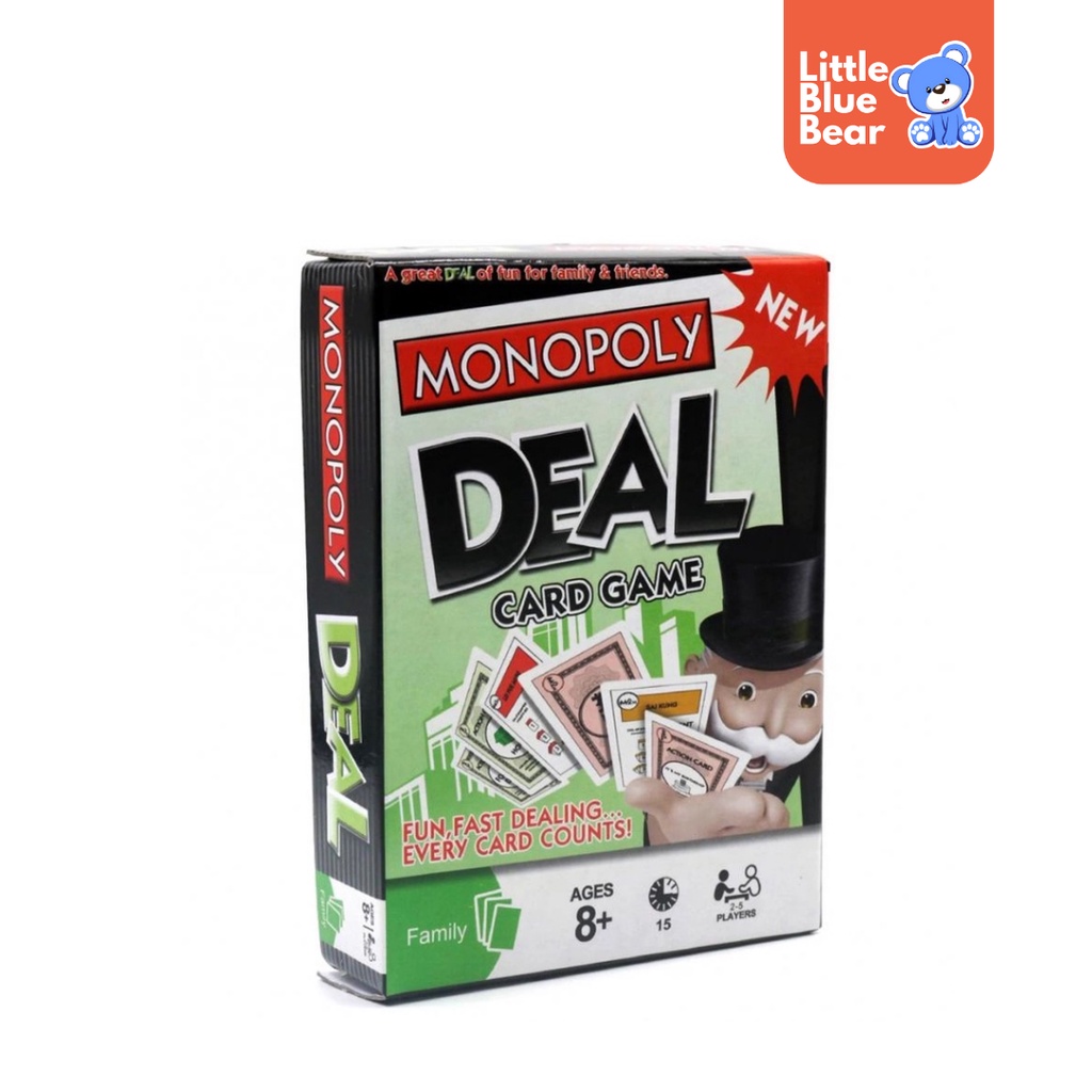 LBB Monopoly Deal Fun and Learning Board Game | Shopee Philippines