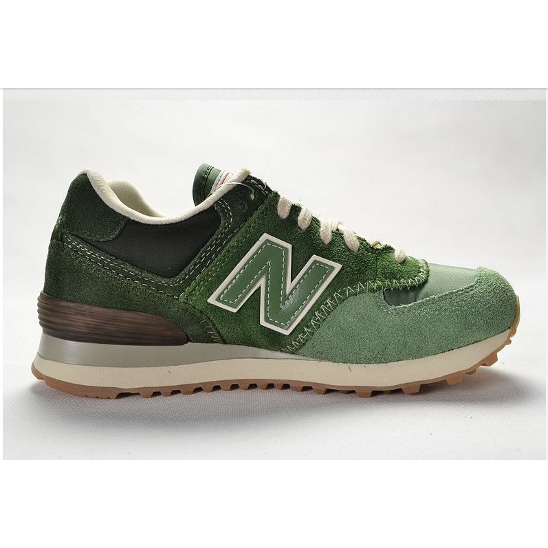 new balance 574 men green