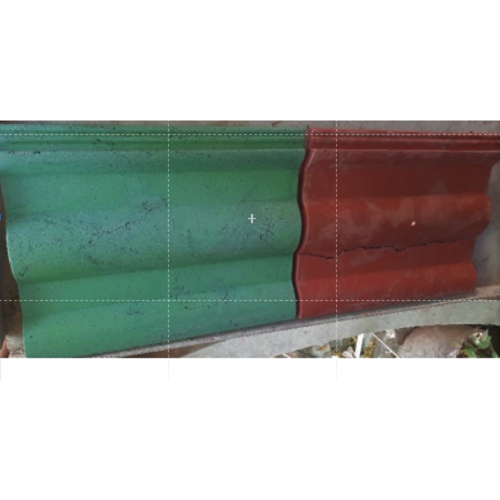 super hard composite plastic and fiberglass concrete roof tile mold