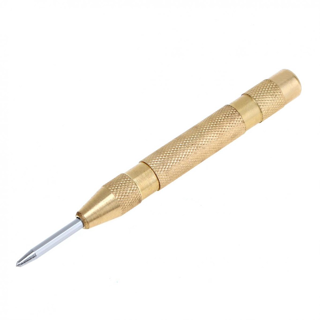 130mm HSS & Brass Center Punch Marking Starting Holes Tool Shopee