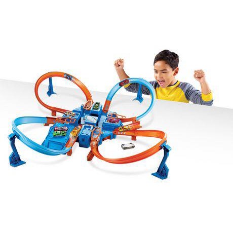 hot wheels criss cross crash set
