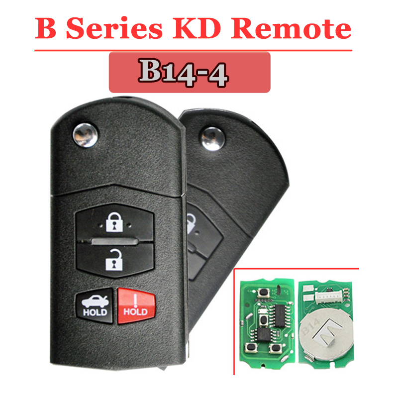 B14 kd remote 3+1 button b series remote key for urg200/kd900/kd200 ...