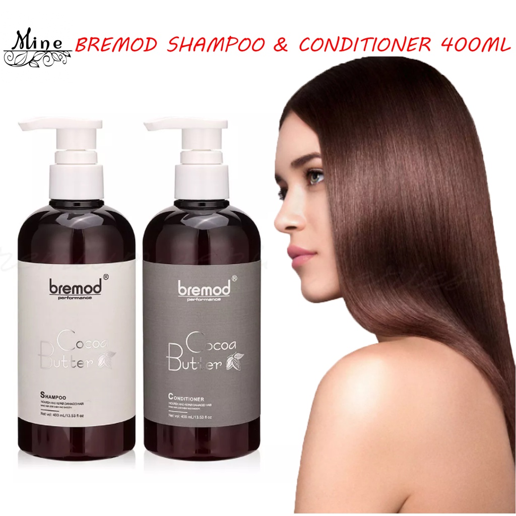 Bremod Hair Conditioner & Shampoo 400ml Washing Care Scalp Damage