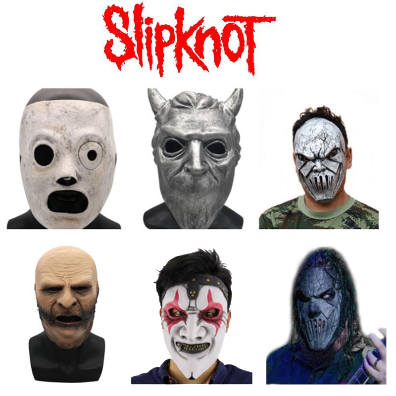 Slipknot Mask Corey Taylor Cosplay Live Tv Slipknot Dj Latex Masks Halloween Party Props Shopee Philippines