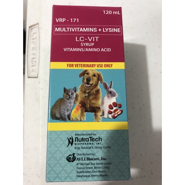 LC-VIT Multivitamins 120ml for dogs, cats and other pets #5