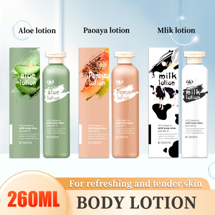 LUXU Moisturizing Body Lotion for Dry Skin Body Lotion Whitening Hyaluronic Acid Vitamin C