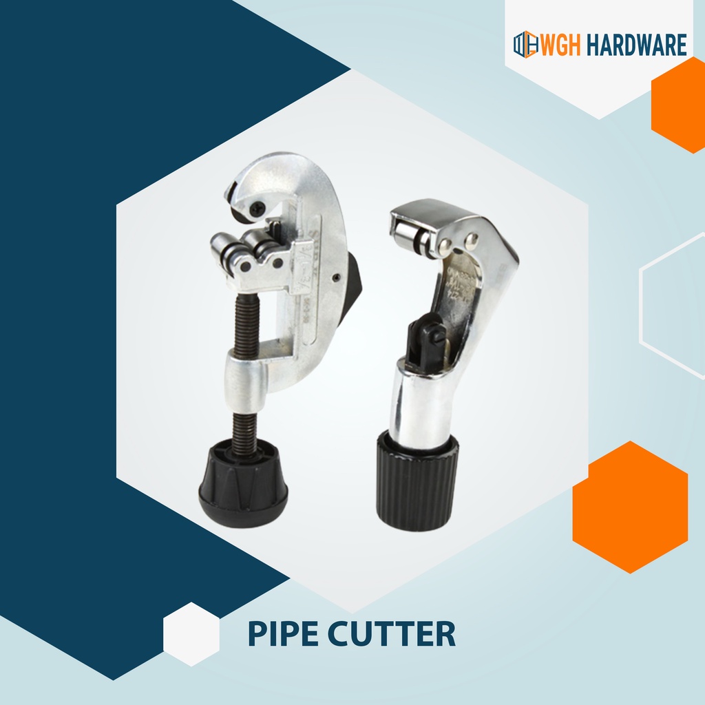WGH Pipe Cutter 1/8" to 11/8" Carbon Steel Tube Cutter Stainless Steel