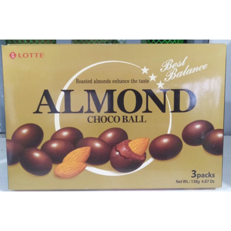 Lotte Almond Choco Ball | Shopee Philippines