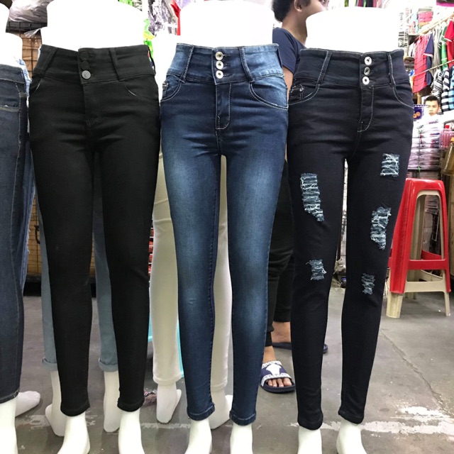 3 button jeans for girls