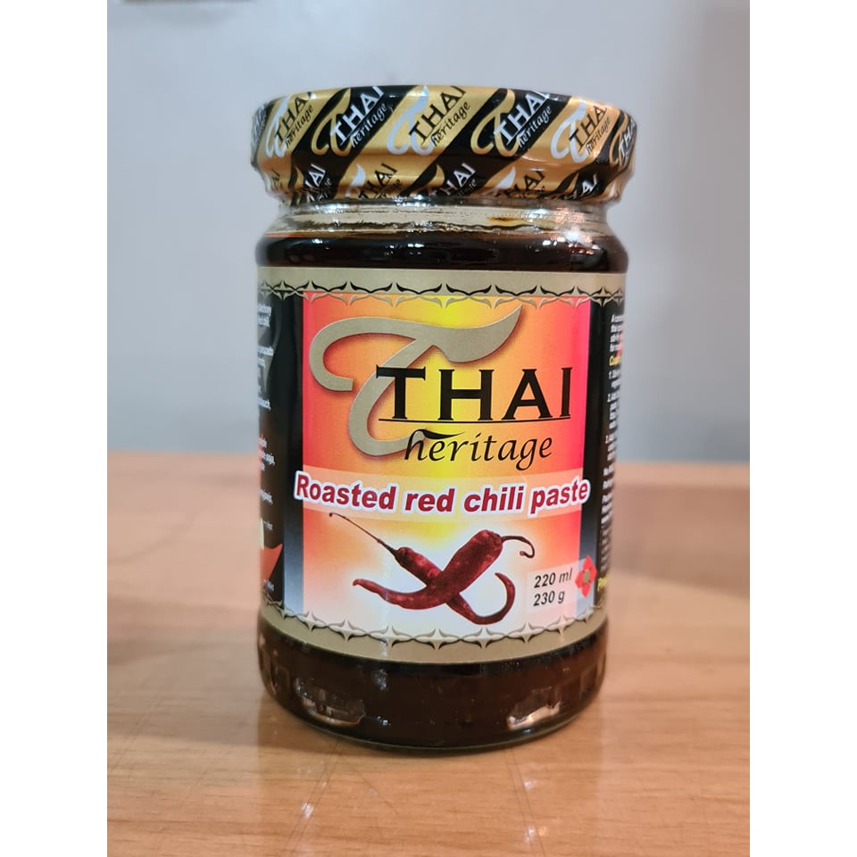 Thai Heritage Roasted Red Chili Paste 220ml Shopee Philippines