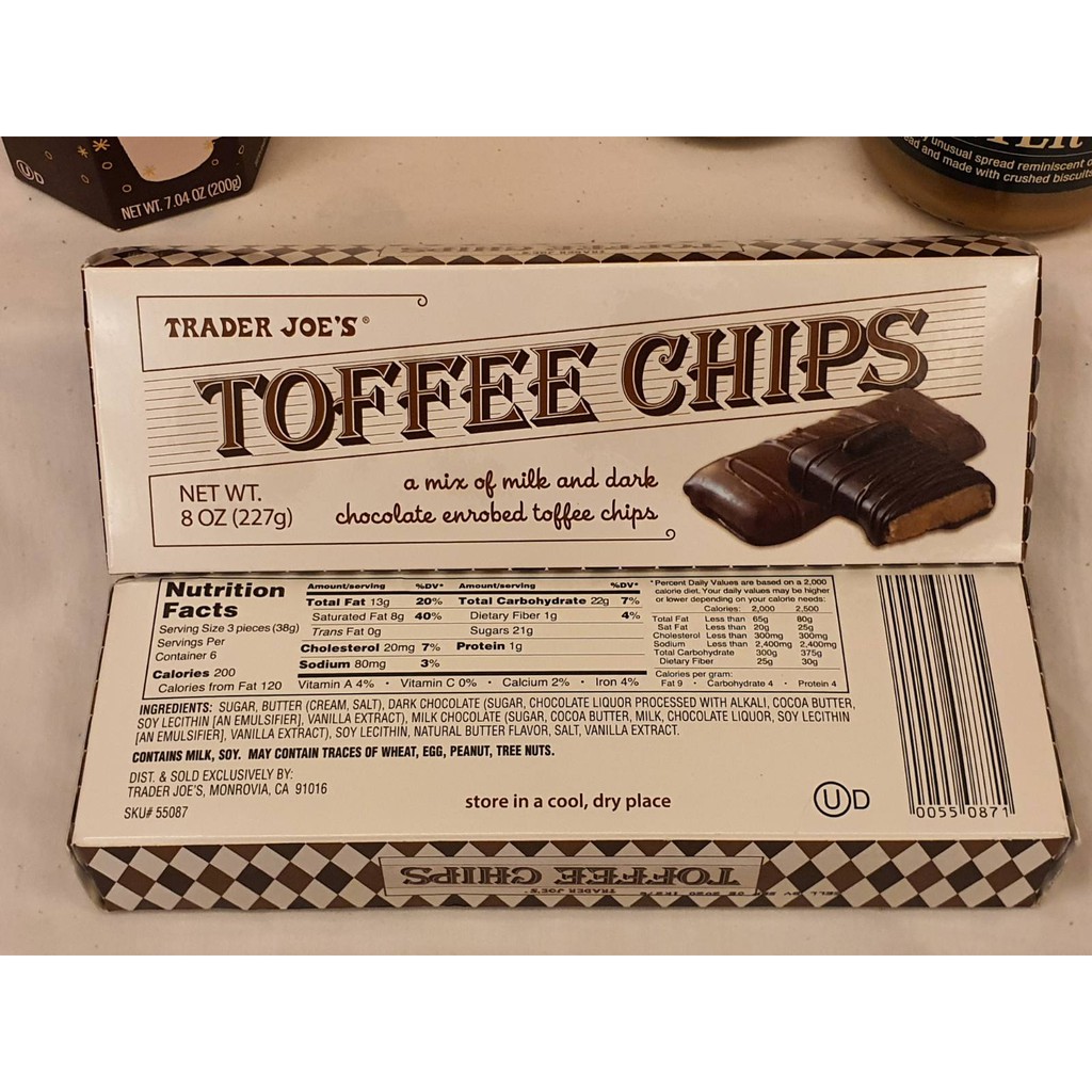 Trader Joe's Toffee Chips Shopee Philippines