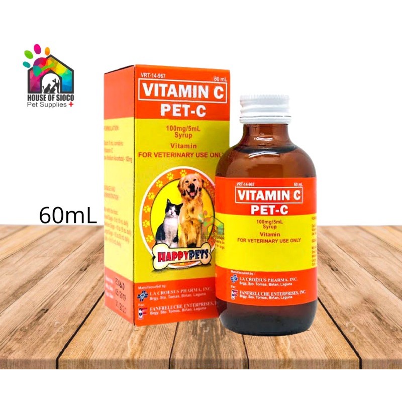 PetC Vitamin C 60ml Shopee Philippines