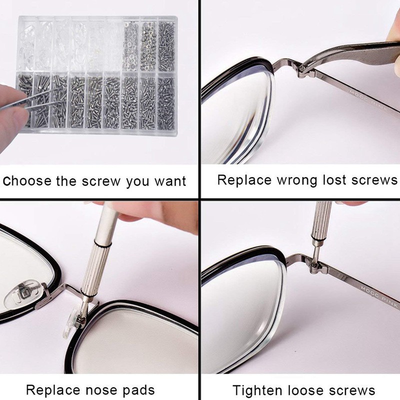 eyewear screws