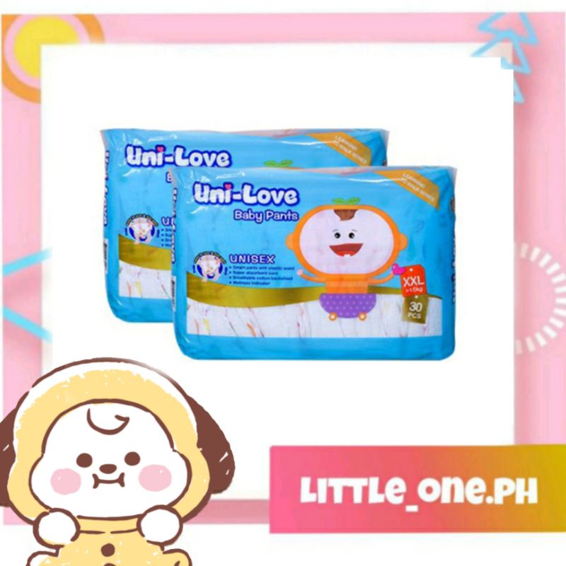 Unilove Baby Pants 30's (XXL) Pack of 2 Shopee Philippines