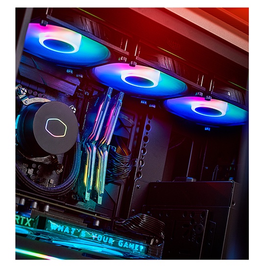 Cooler Master ML360L V2 ARGB Ice God White/Black CPU Liquid Cooler Computer Case Water Cooling