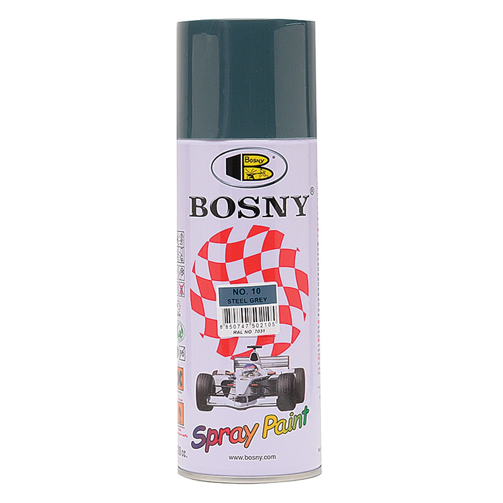 No 10 Steel Grey Bosny Spray Paint Shopee Philippines
