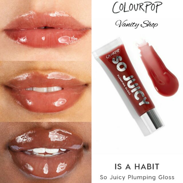 IS A HABIT Colourpop So Juicy Plumping Lip Gloss Shopee Philippines