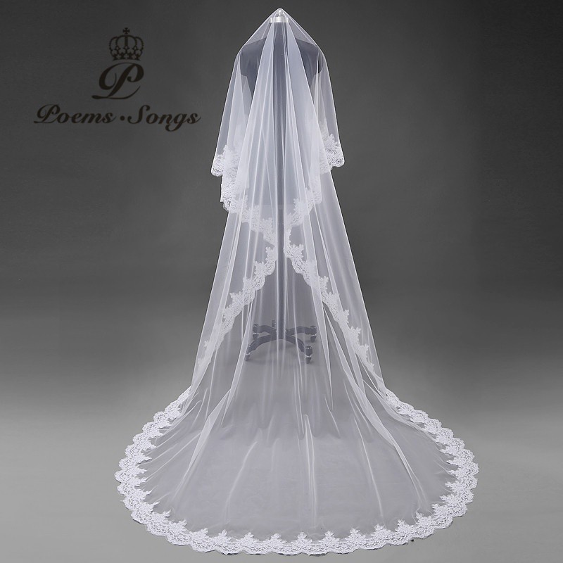 wedding gown with veil