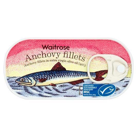Waitrose Anchovy Fillets in Extra Virgin Olive Oil 50g Shopee Philippines