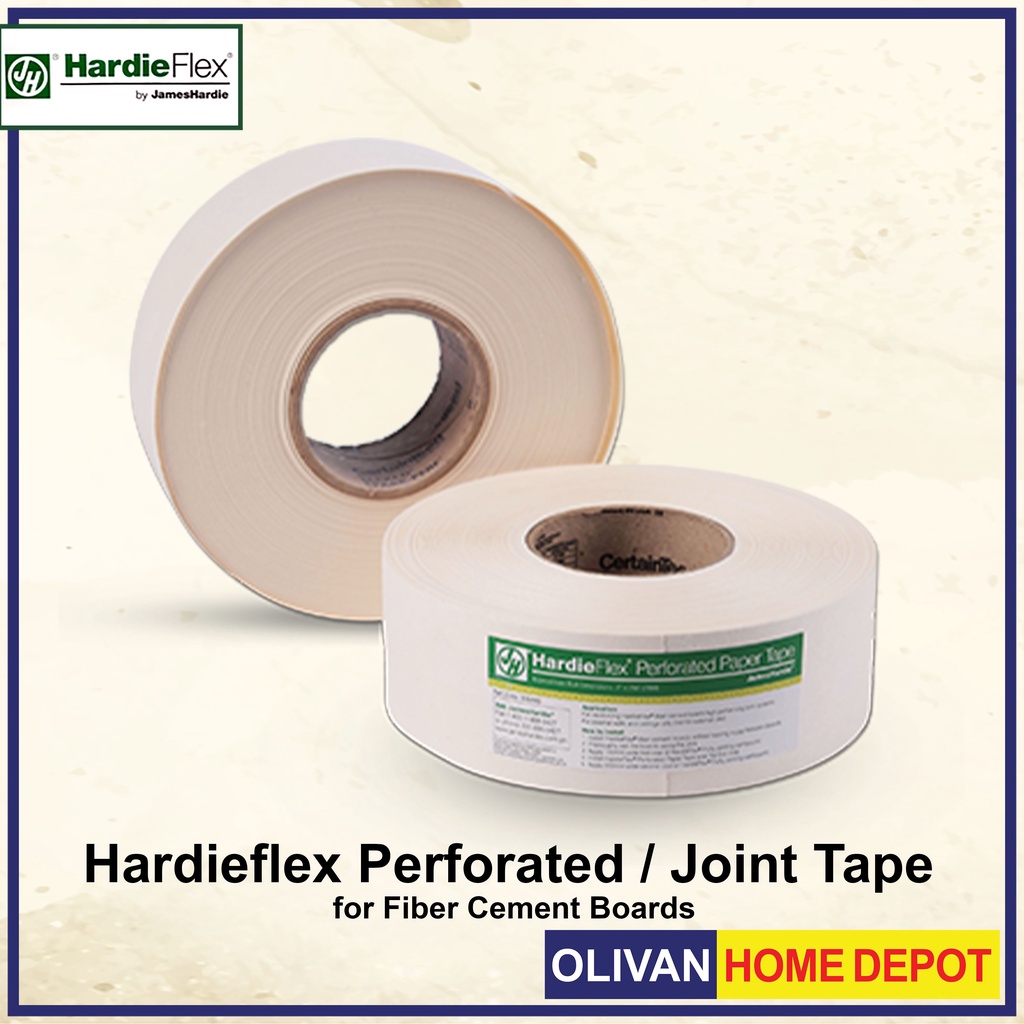 HARDIEFLEX Perforated / Joint Tape for Fiber Cement Boards Shopee