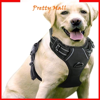 Reflective Military Dog Harness Vest Adjustable Tactical Dog Harness for Big Dog Heavy Duty