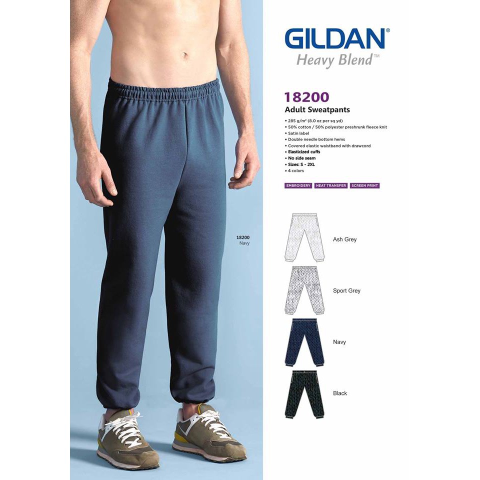 gildan tracksuit bottoms