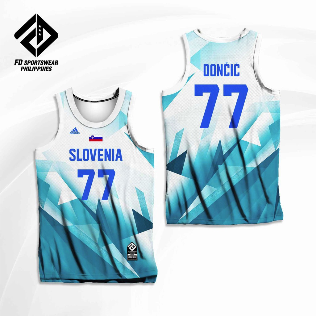 Basketball Jersey Doncic for Men Women Customized Name and Number LUKA DONCIC SLOVENIA