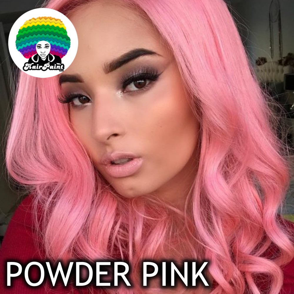 Powder Pink Hair Dye