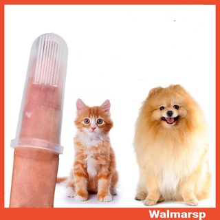 Pet Finger Toothbrush Silicone Soft Teeth Clean Brush for Puppy Dog Cat