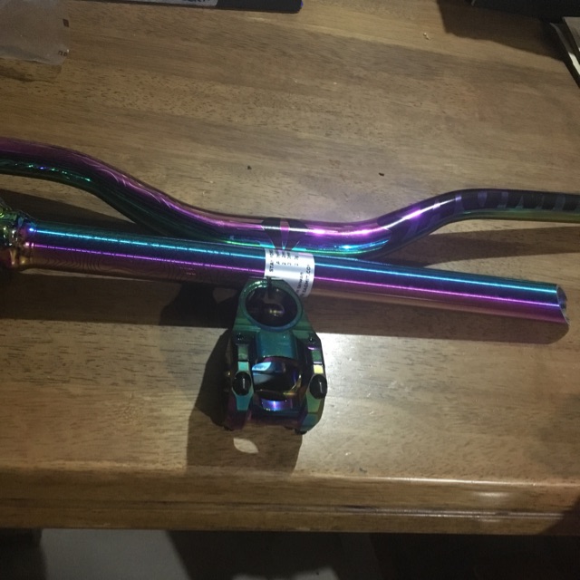 oil slick mtb handlebars