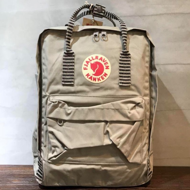 kanken classic fog striped