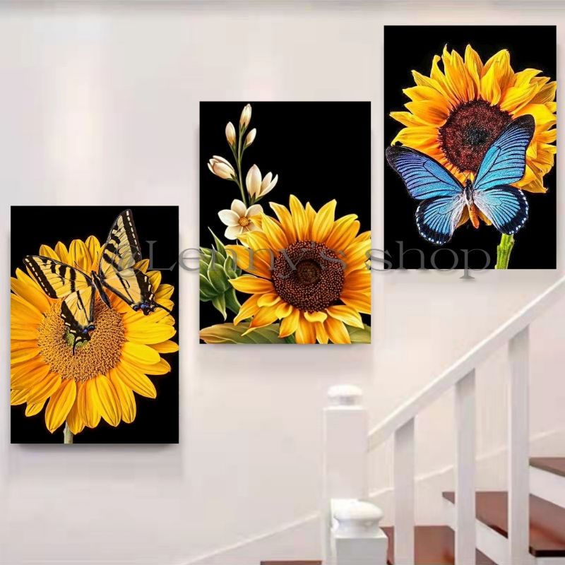 SUNFLOWER DESIGN AFFORDABLE HOME WALL DECOR FOR SUNFLOWER LOVERS