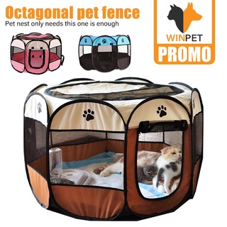 Foldable pet fence tent dog cat fence puppy sports game kennel cat delivery room cat bed pet house